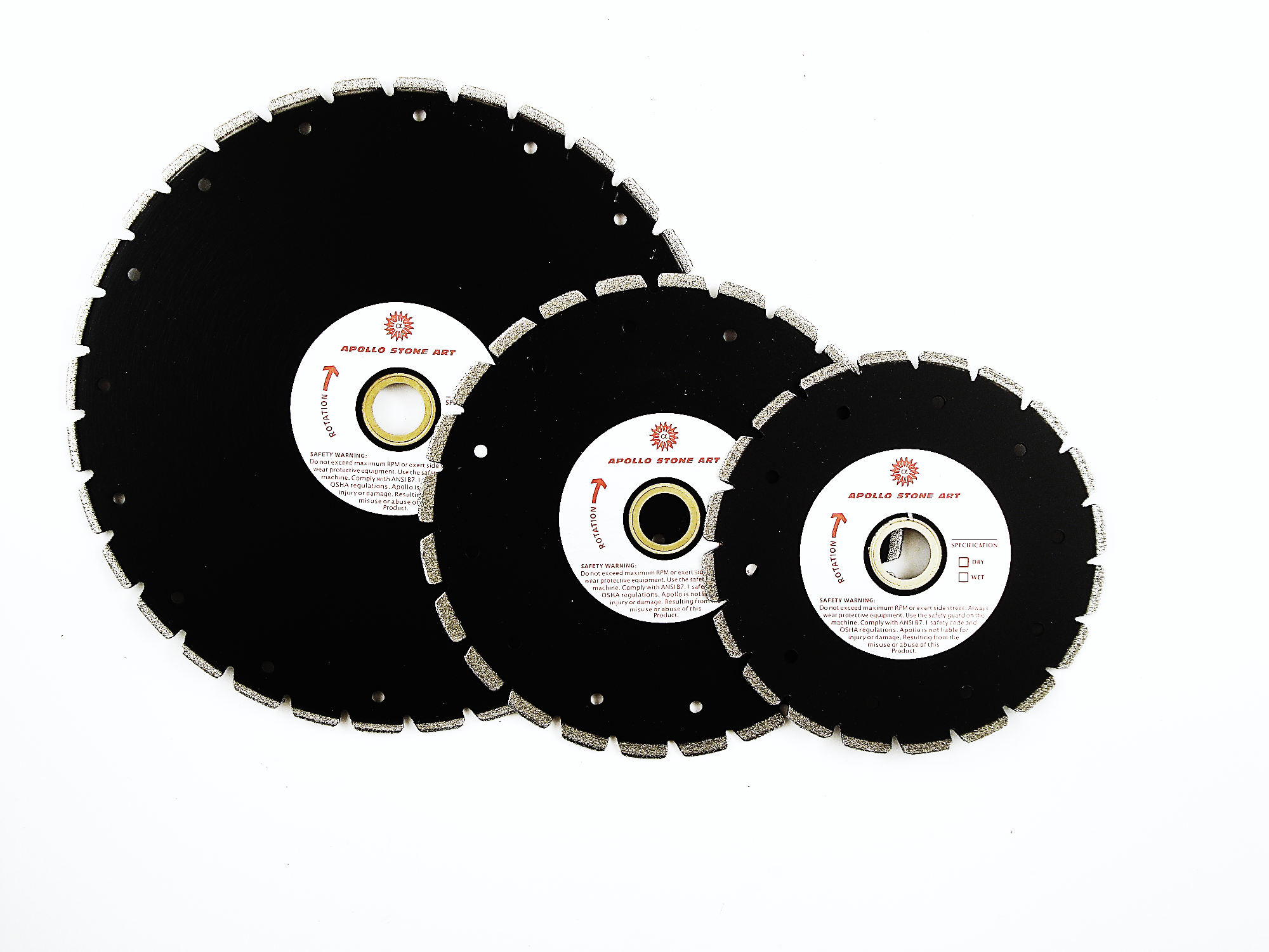 Pro Electroplated Marble Blade - Image 3