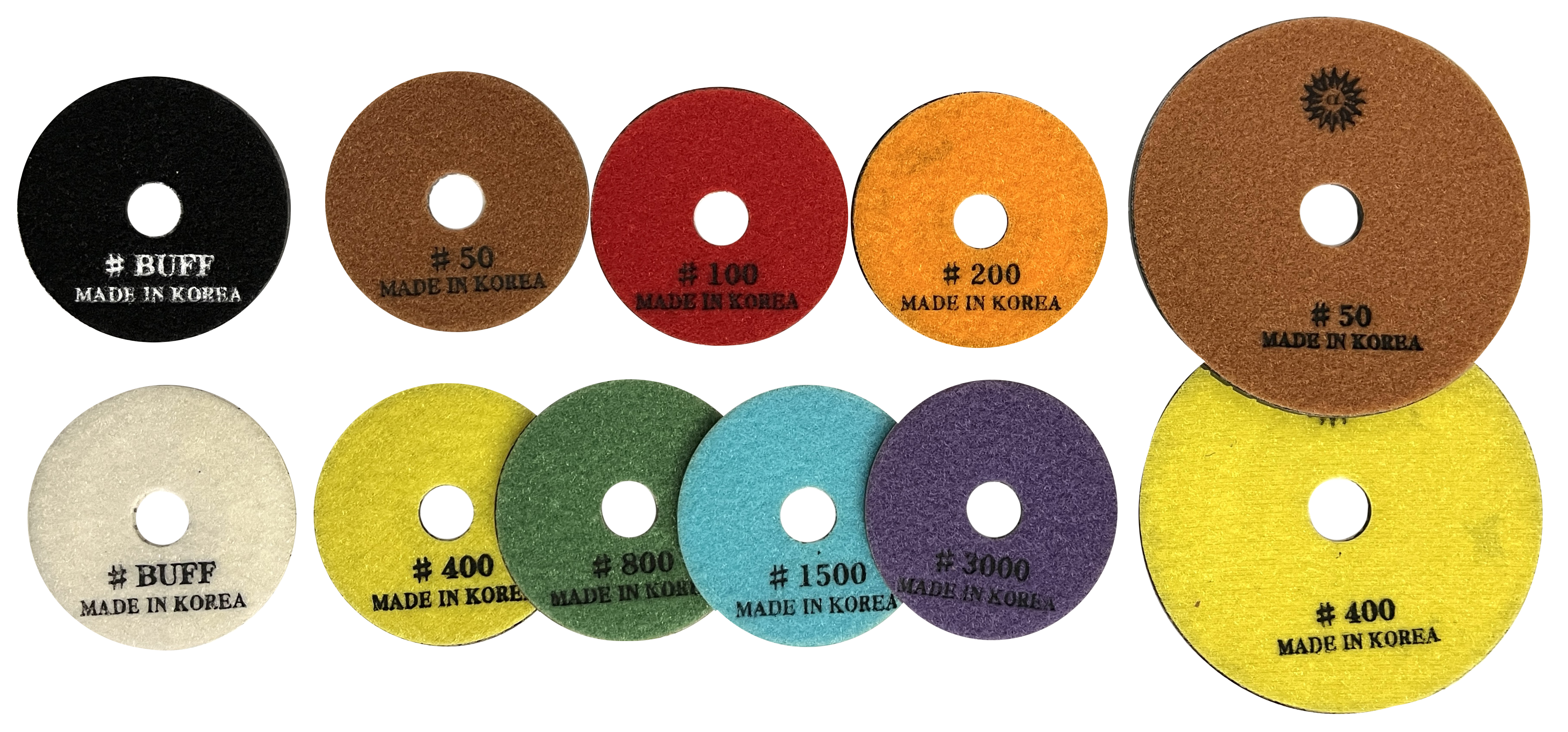 Premium Spiral Wet Polishing Pads - Image 2