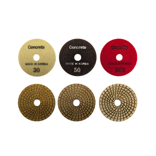3" Pro Spiral Concrete Polishing Pads
