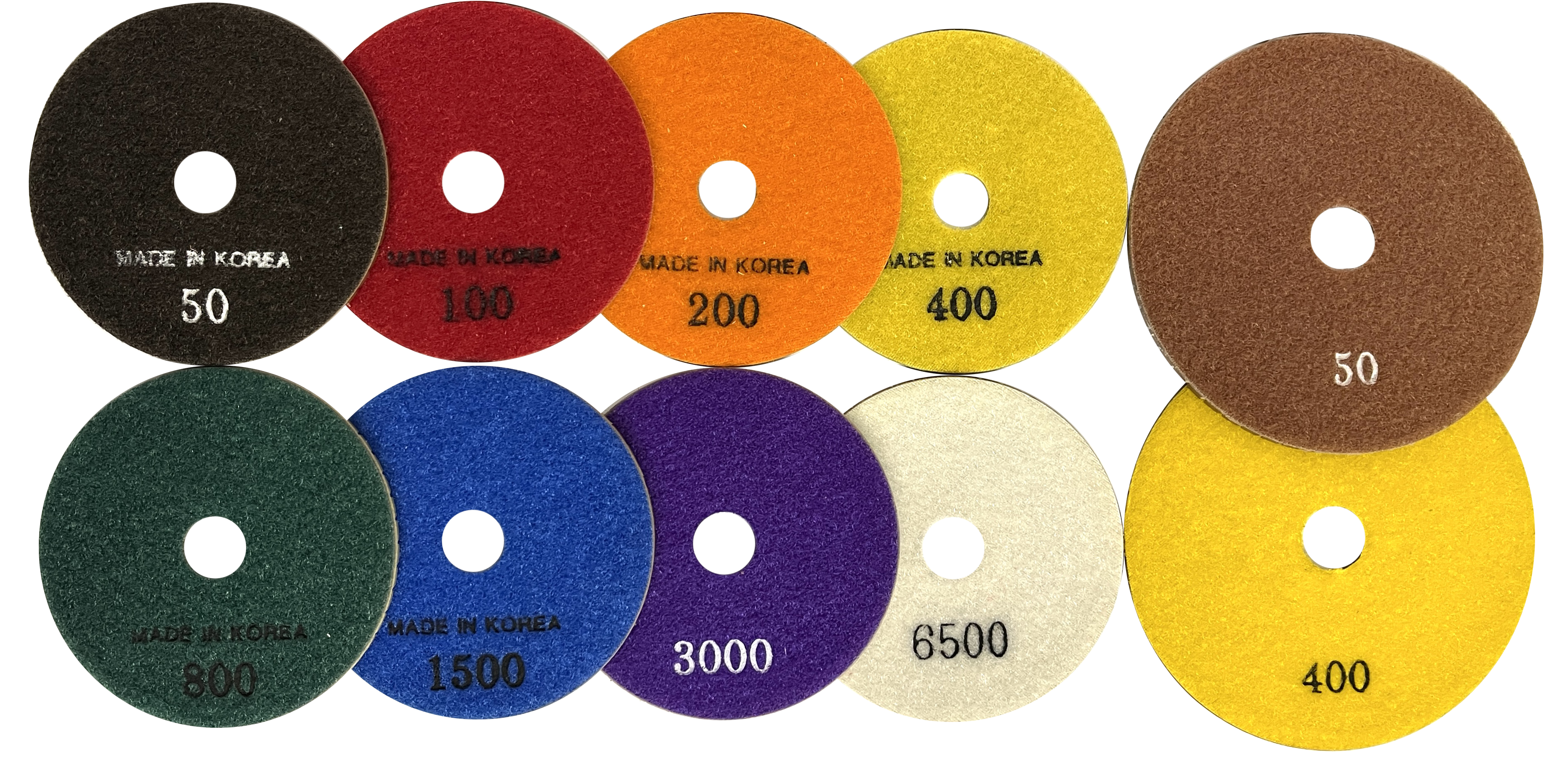 Premium Non Colour Resin Wet Polishing Pads - Image 2