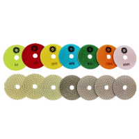 4" Dry Marble Polishing Pads