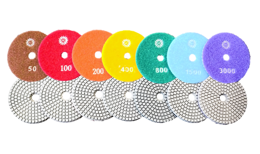 Wet & Dry Square Pattern Polishing Pads