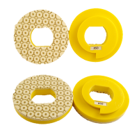 5" Pro White Snail Lock Water Pocket Pad