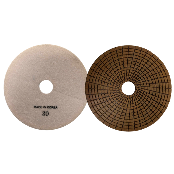 7" Wet Diamond Resin Polishing Pads - Image 2