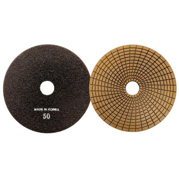 7" Wet Diamond Resin Polishing Pads