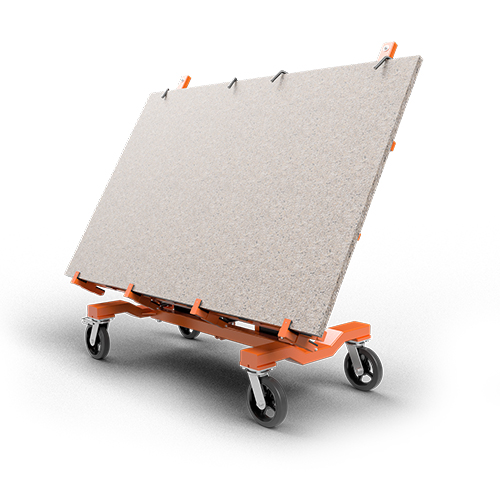 ABACO POWER KITCHEN INSTALLATION CART AB-APKIC7040 WITH LARGE SLAB