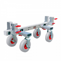 Abaco Tug Dolly - ATD60.W White Rubber