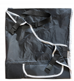 Waterproof Black Apron with Velcro Strips