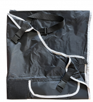 Waterproof Black Apron with Velcro Strips
