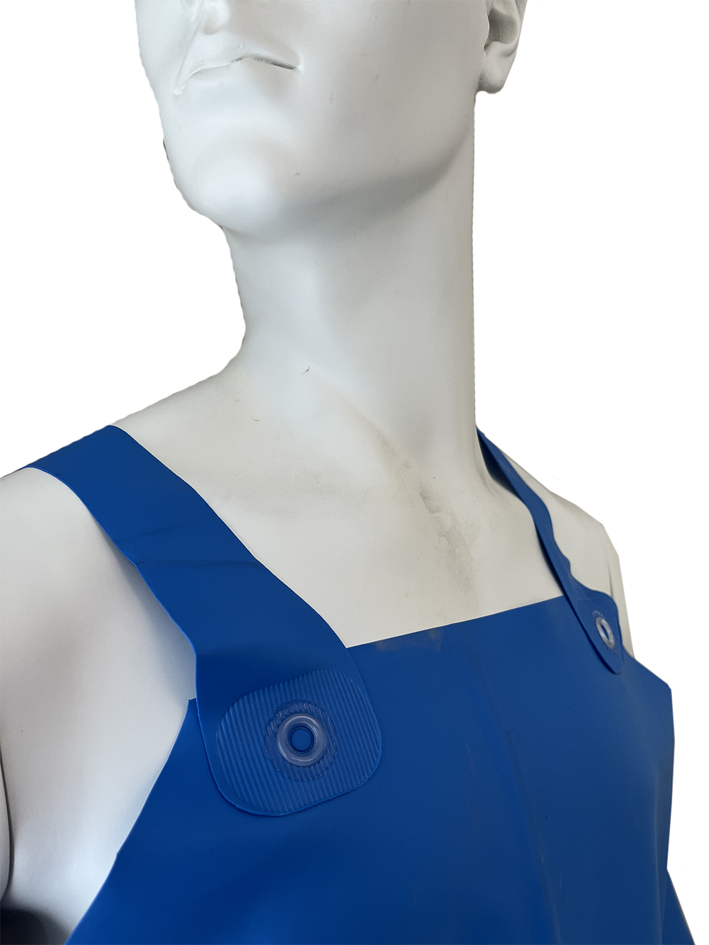 Heavy Duty Shoulder Strap Blue Apron - Image 3