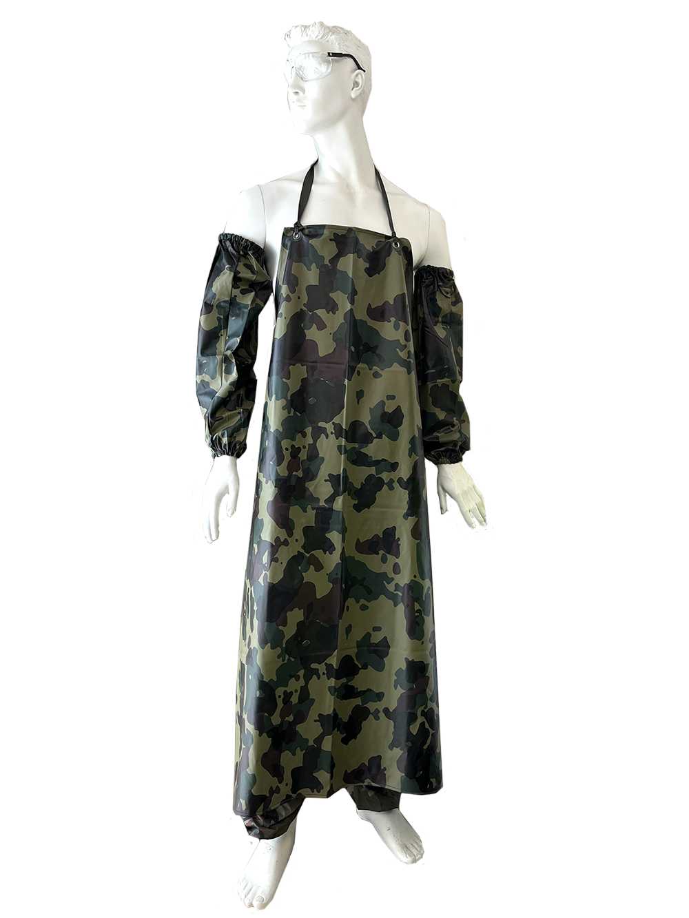 Army Print Waterproof Apron & Sleeves - Image 2