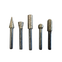 Economy Solid Diamond Carving Tool 5pc Set