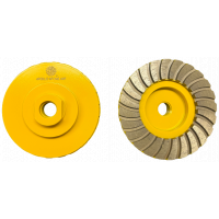 4" Premium Segmented Turbo Cup Wheel