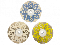4" TS Segments Resin Filled Turbo Cup Wheels