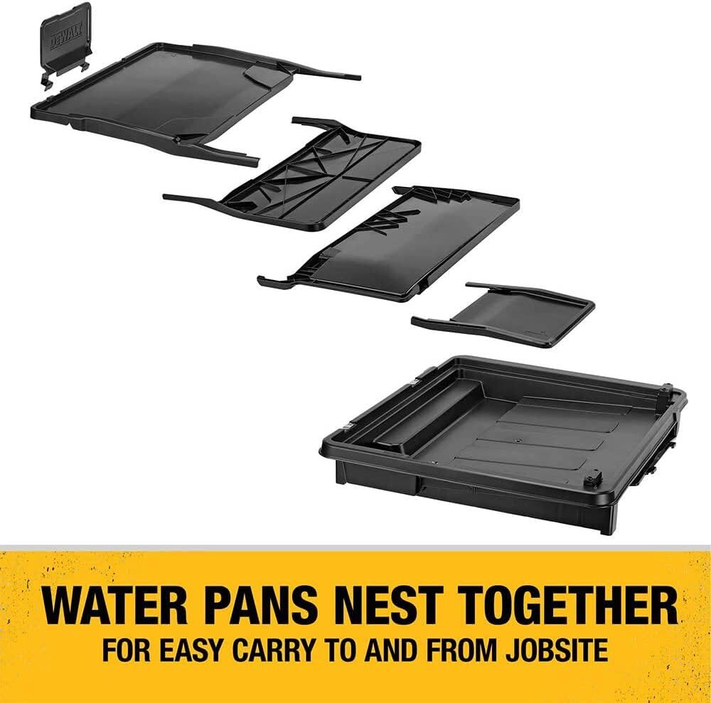 Dewalt D36000S 10" High Capacity Wet Tile Saw with Stand - Image 8