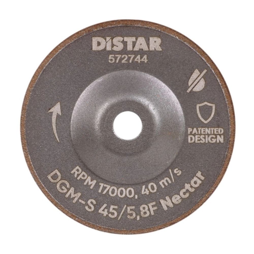 Distar Nectar 2" Diamond Grinding Cup (45mm, 100 Grit) for Porcelain Tile - Image 3