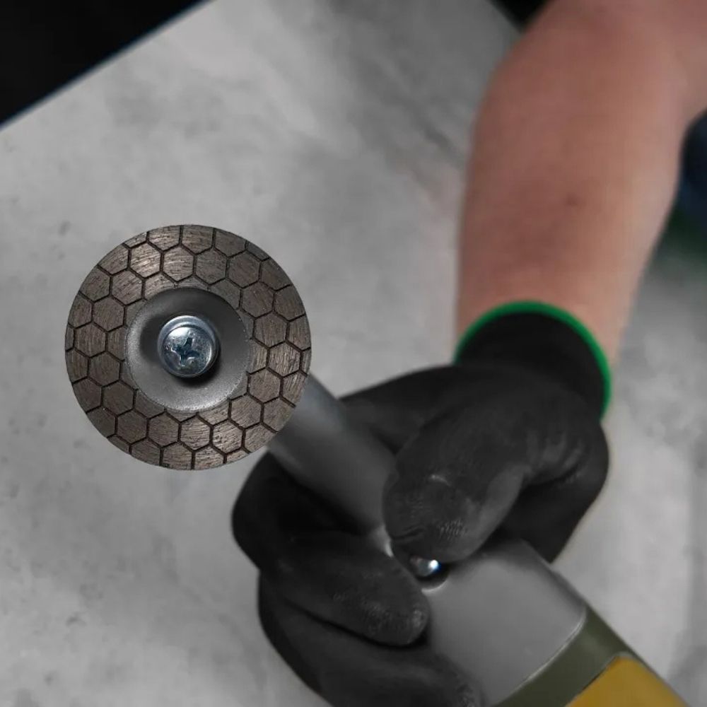 Distar Nectar 2" Diamond Grinding Cup (45mm, 100 Grit) for Porcelain Tile - Image 9