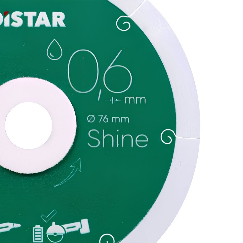 Distar Shine 3" Ultra-thin Diamond Blade for Porcelain Tile