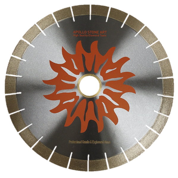 Pro 25mm Patterned Diamond Bridge Saw Blades - Image 2