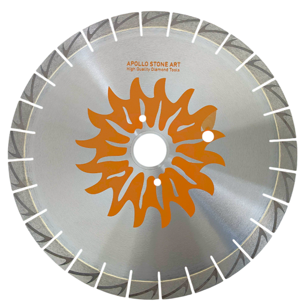 Pro 25mm Patterned Diamond Bridge Saw Blades - Image 3