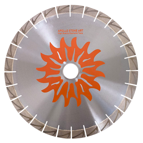 Pro 25mm Patterned Diamond Bridge Saw Blades
