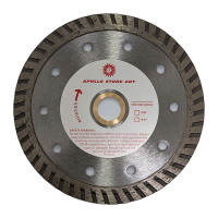 Sintered Diamond Continuous Rim Turbo Blade