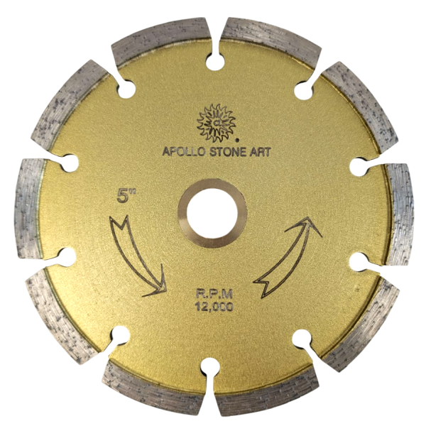 Apollo Pro Segmented Tuck Point Granite Blade