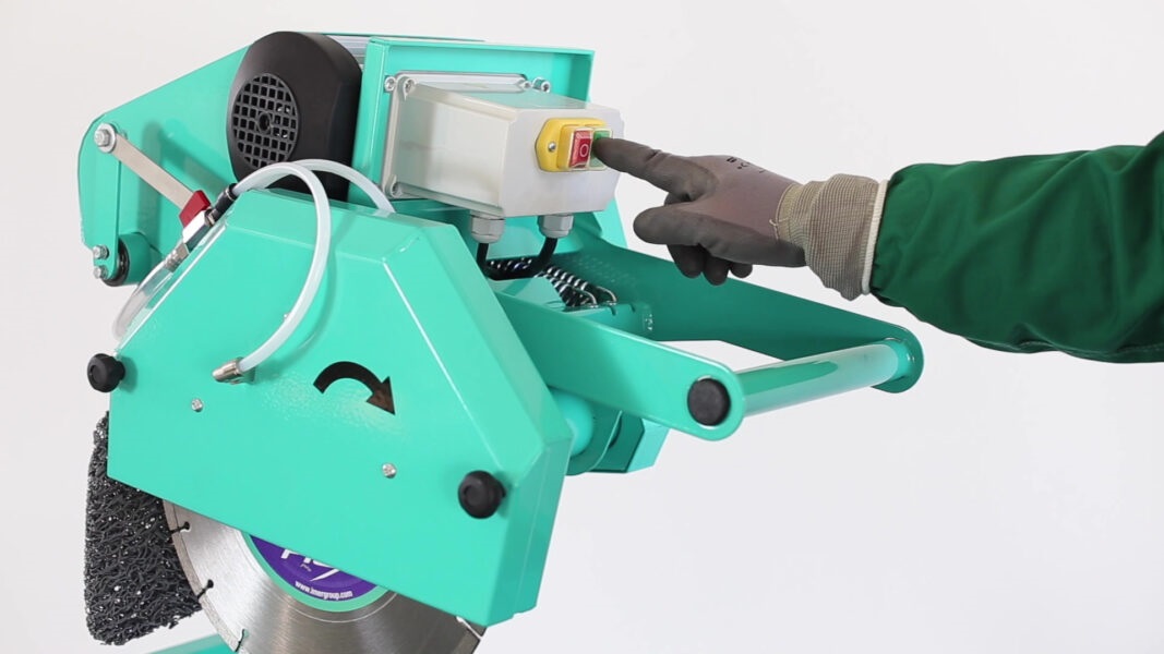 Imer 350 Smart Cut 14" Brick Block & Paver Masonry Saw - Image 3