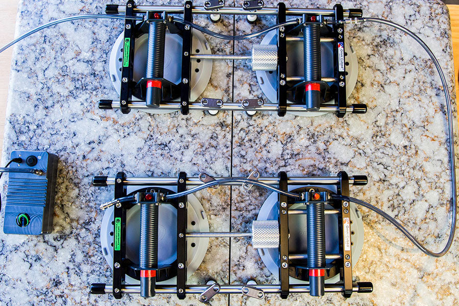 Omni Cubed Pro Stealth Seamer Auto Seam Setter Top View