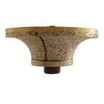Premium Sintered Router Bit - B20 Demi Bullnose Edge