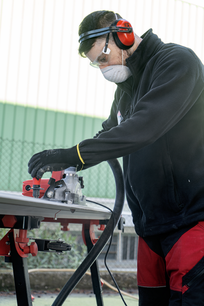 Rubi TC-125 G2 - 5" Wet & Dry Circular Saw - Image 3