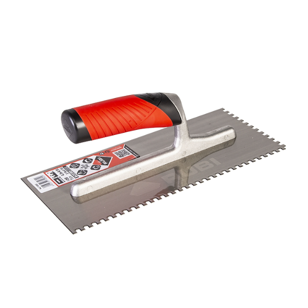 Rubi Steel Notched Trowel 3/16" x 3/16"