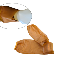 Double Cuff Waterproof Orange Sleeves