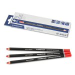 Staedtler Lumocolor Permanent Red Pencils