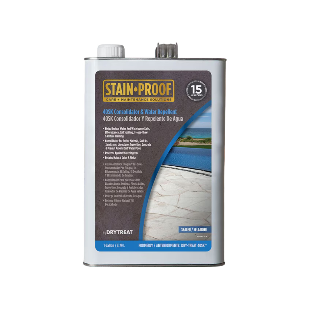 Stain-Proof 40SK Consolidator & Water Repellent - Apollo Stone Art