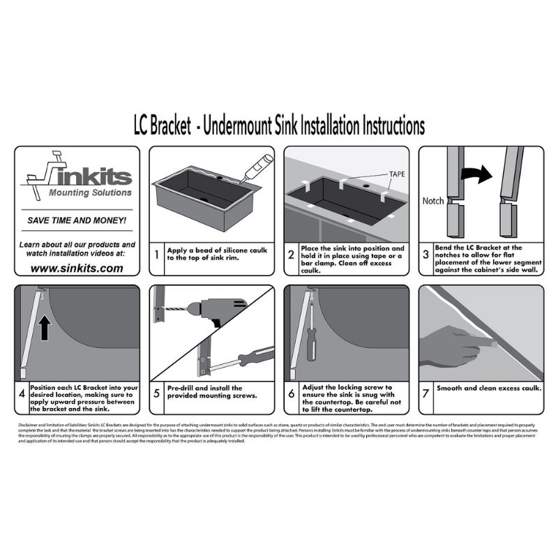 Sinkits LC Bracket (Low Clearance) - Image 4
