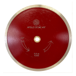 10" Apollo Pro Continuous Rim Porcelain Tile Blade