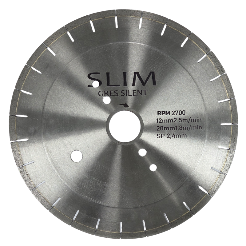 Slim Gres Silent Dekton/Porcelain Bridge Saw Blade