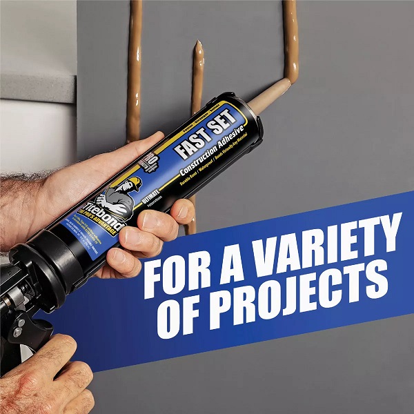 Titebond Fast Set Polyurethane Construction Adhesive 10oz Cartridge - Image 2