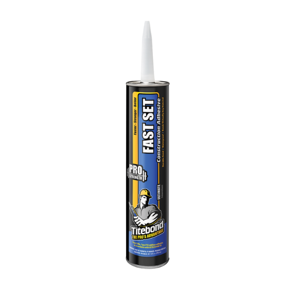 Titebond Fast Set Polyurethane Construction Adhesive 10oz Cartridge