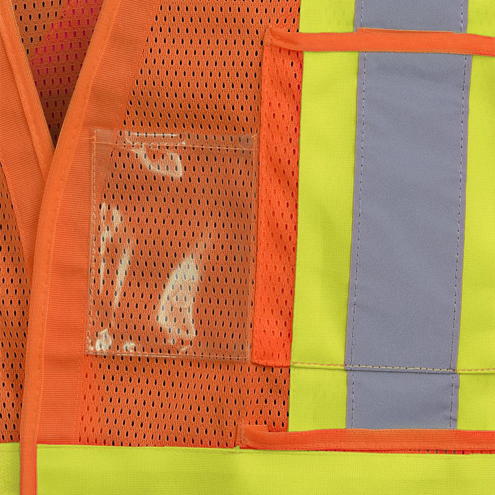 Pioneer Hi-Viz Non Tear Away Mesh Vest - Image 3
